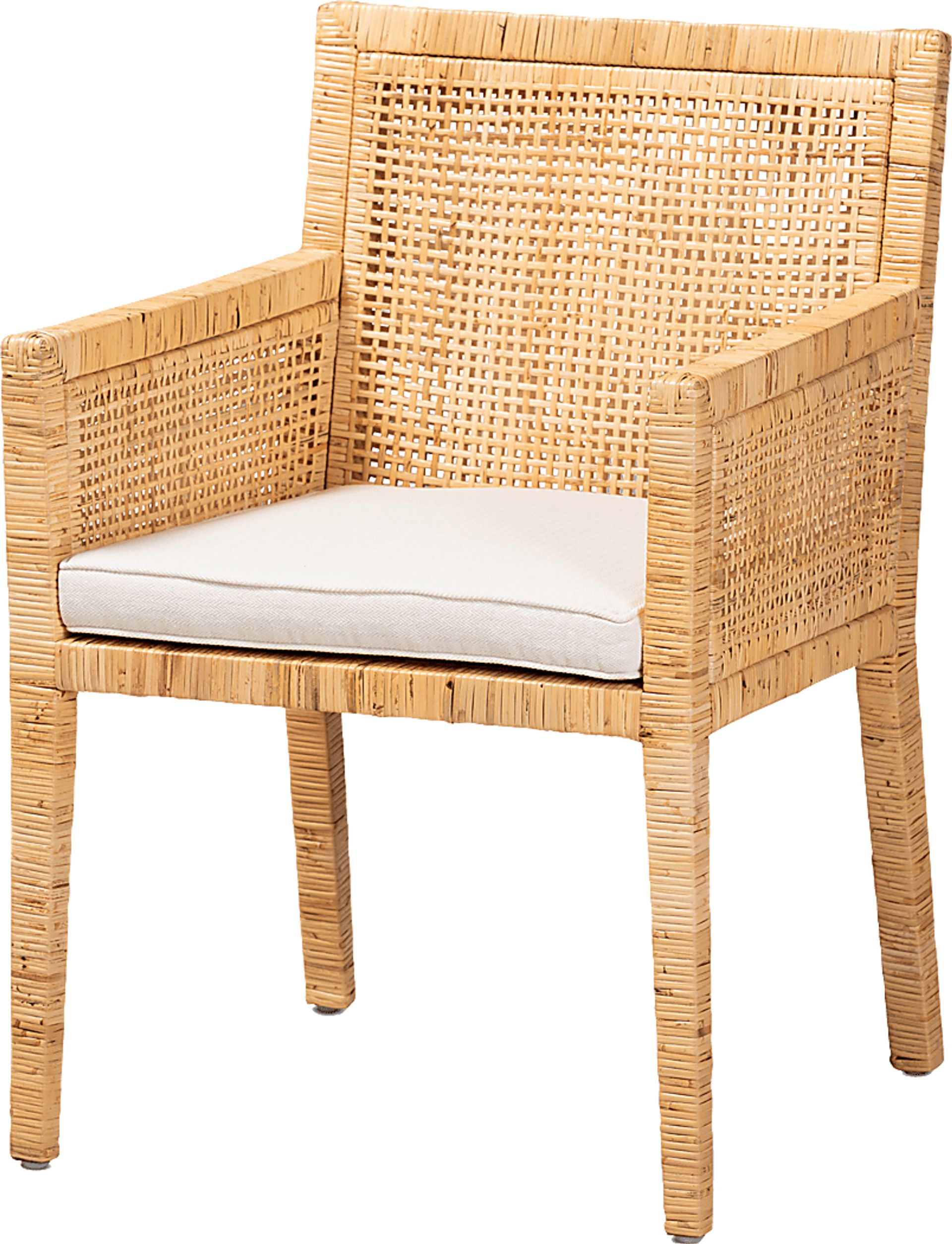 Claver Brown Arm Chair - Image 1