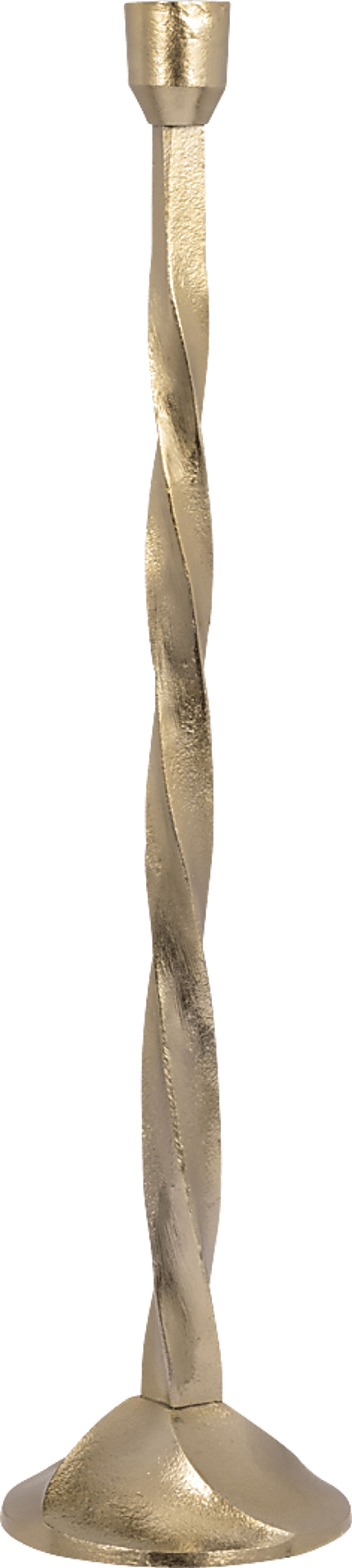 Clavet Gold 24 in. Candle Holder - Image 1