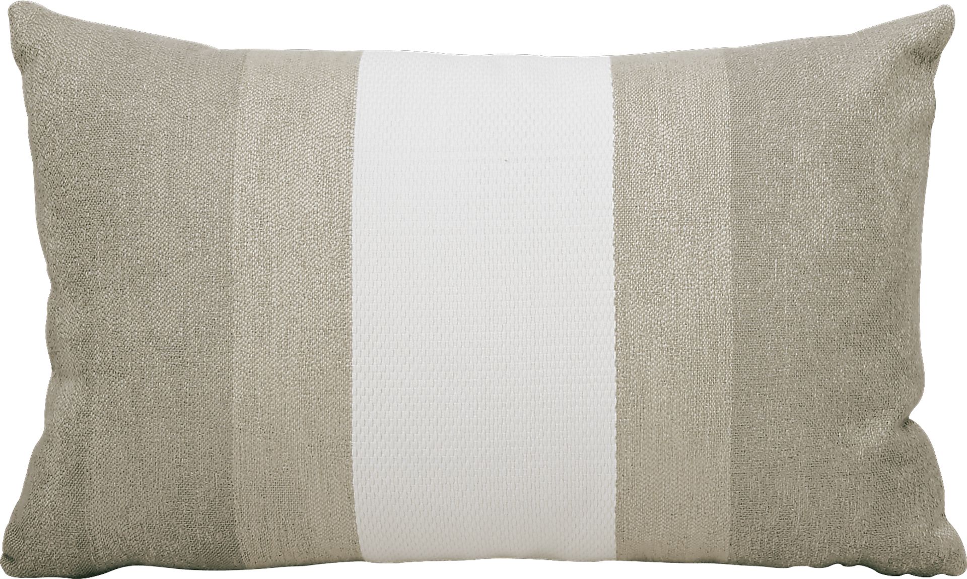 Madura Taupe Indoor/Outdoor Accent Pillow - Image 1
