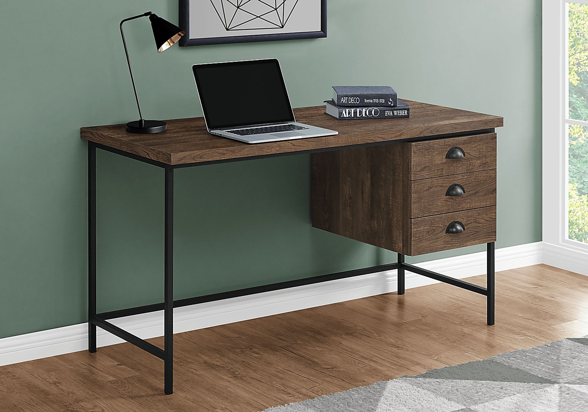 Claxton Brown Desk - Image 2