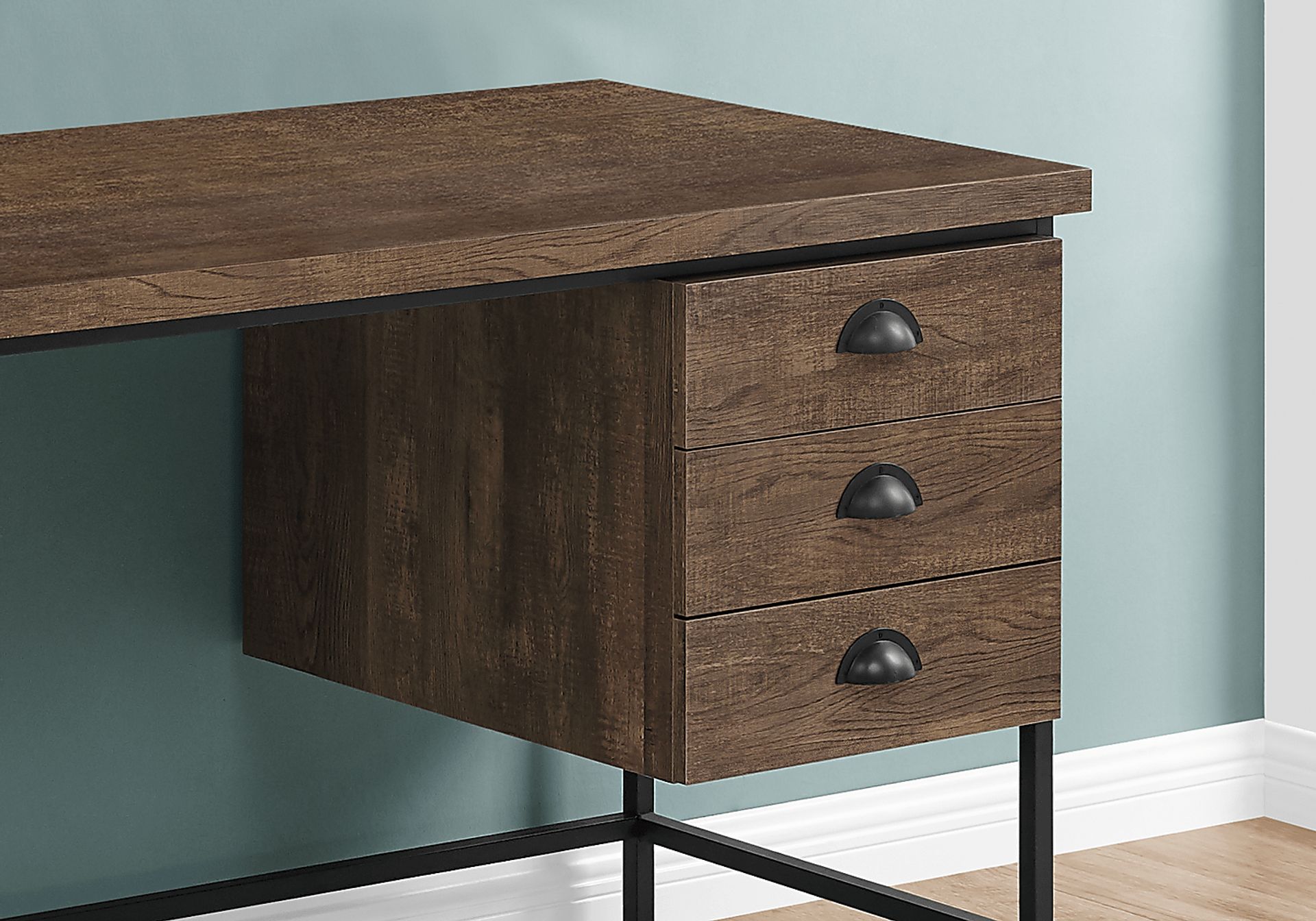 Claxton Brown Desk - Image 4