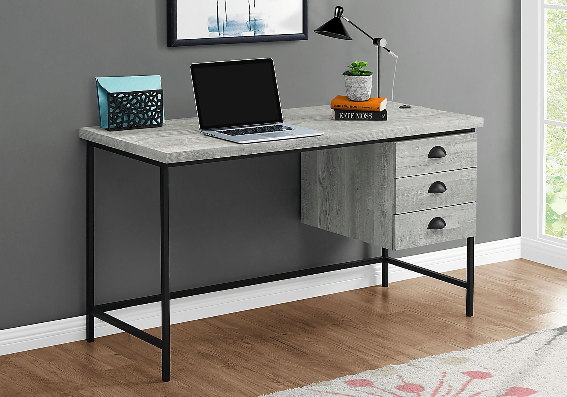 Claxton Gray Desk - Image 2