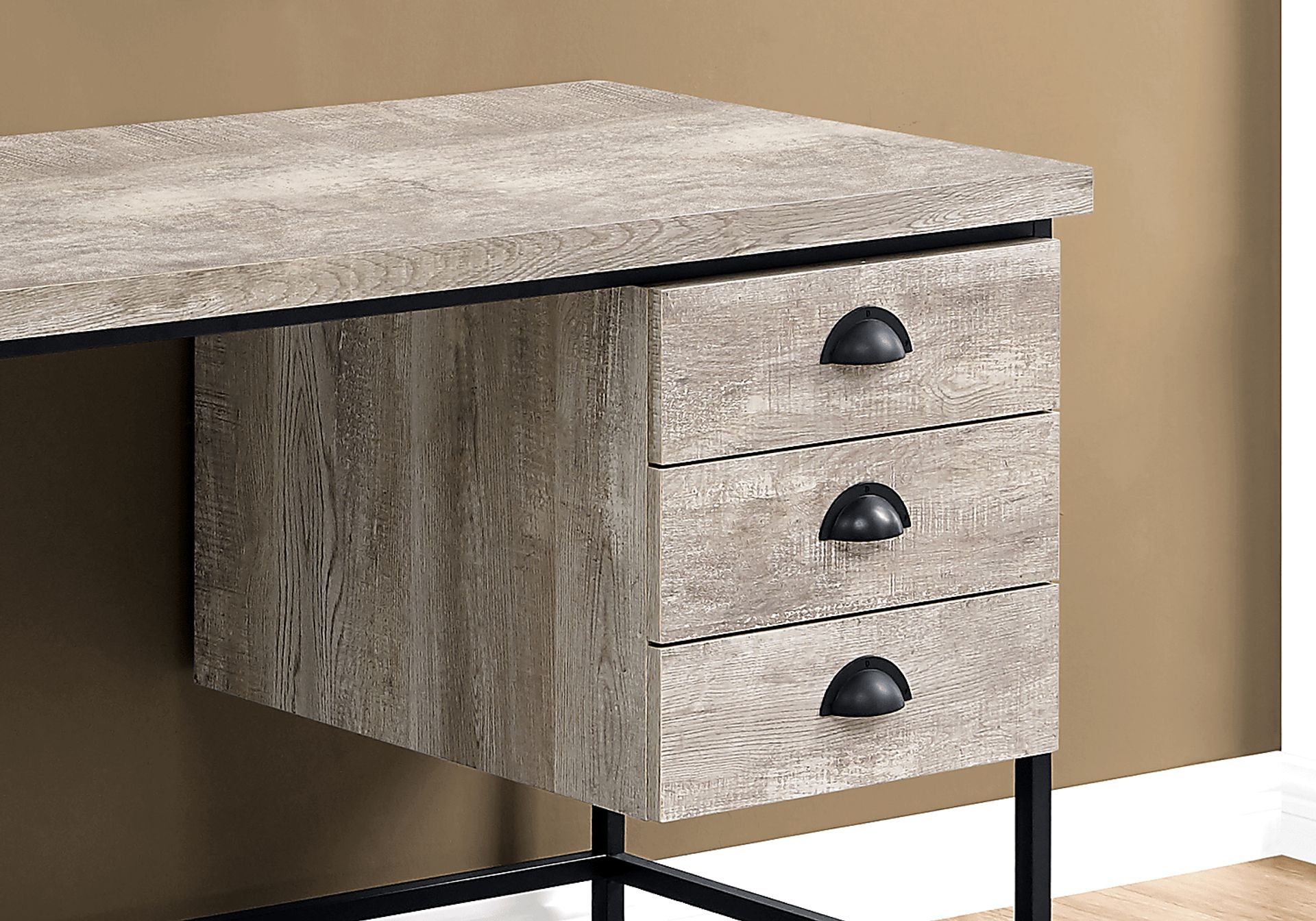 Claxton Taupe Desk - Image 4