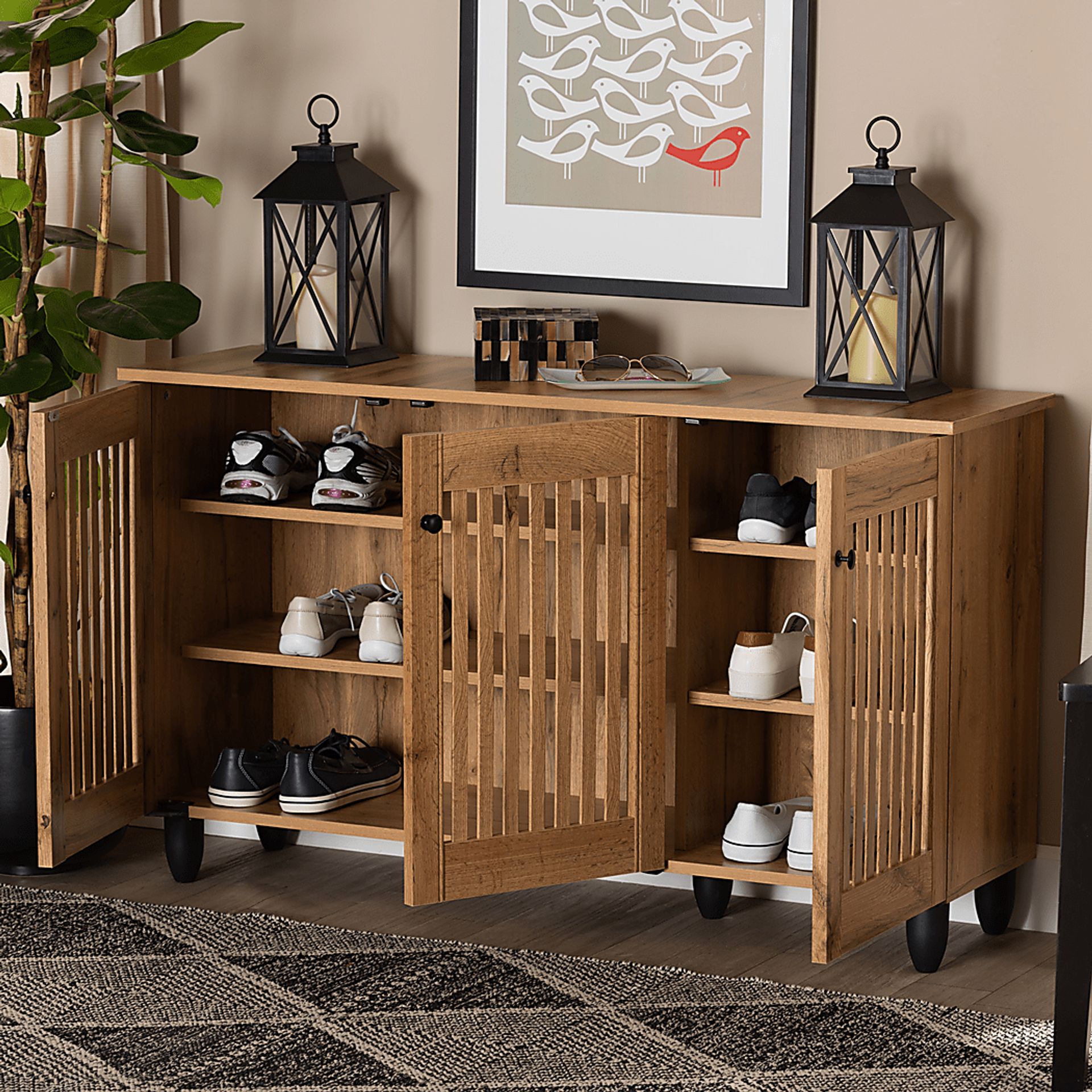 Claxtoon Brown Accent Cabinet - Image 8