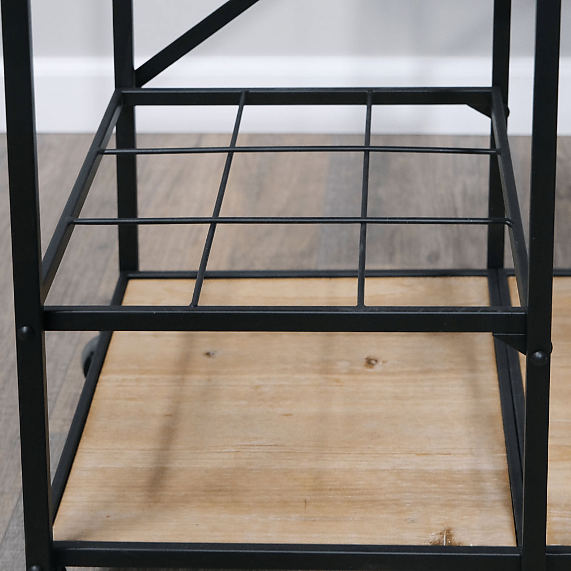 Claybourne Light Brown Bar Cart - Image 7