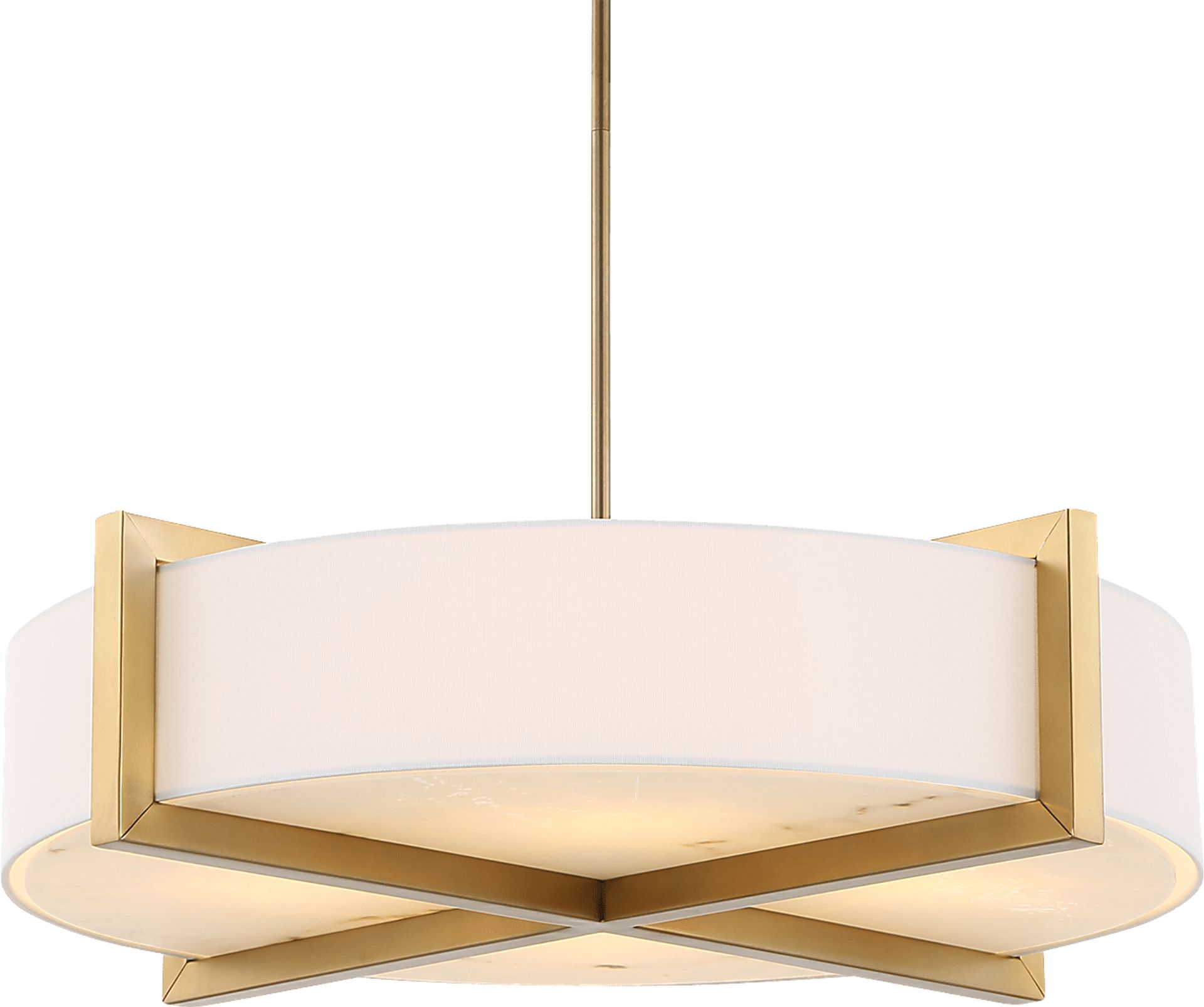 Claye Brass Pendant - Image 1