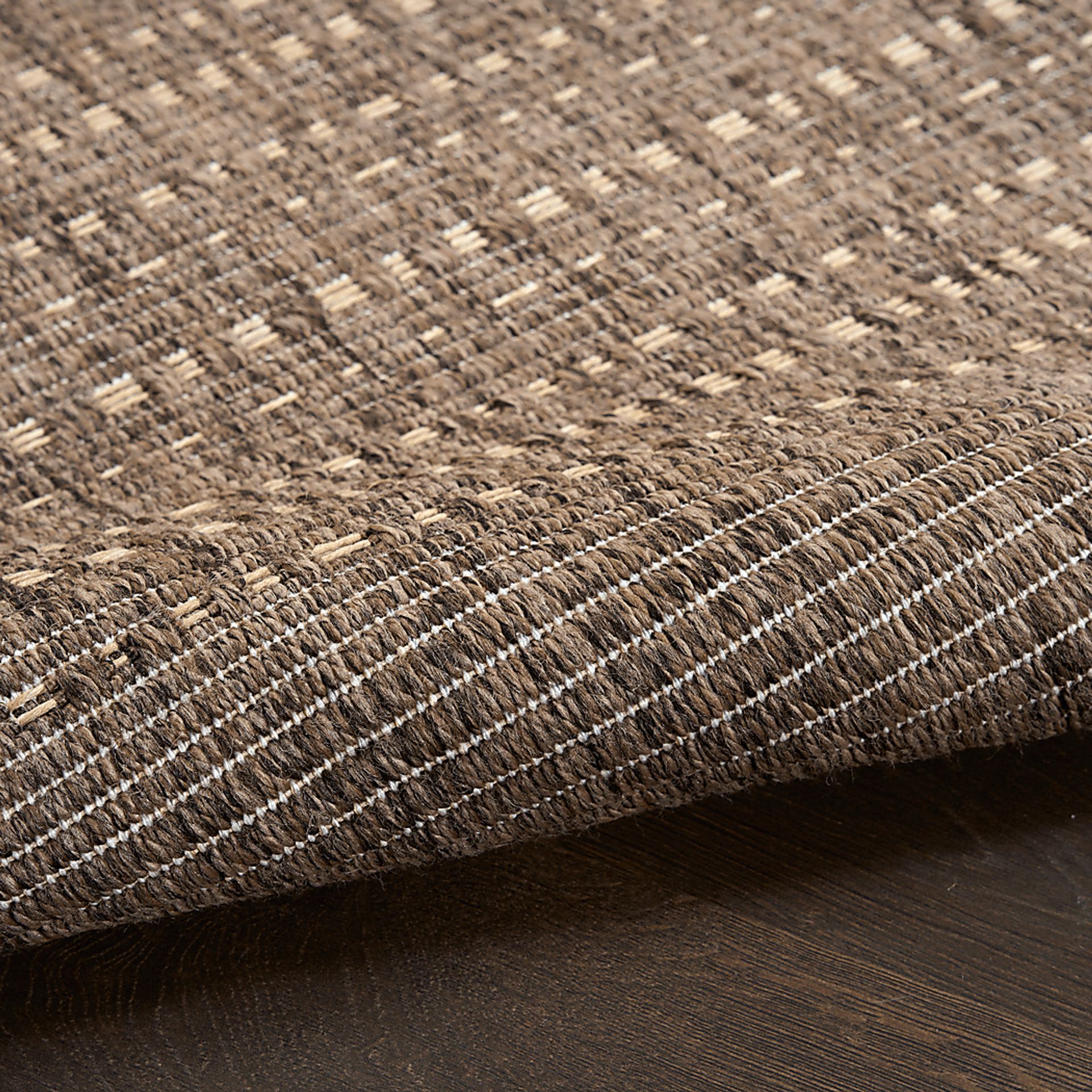Claypoint Brown 8' x 10' Indoor/Outdoor Rug - Image 4