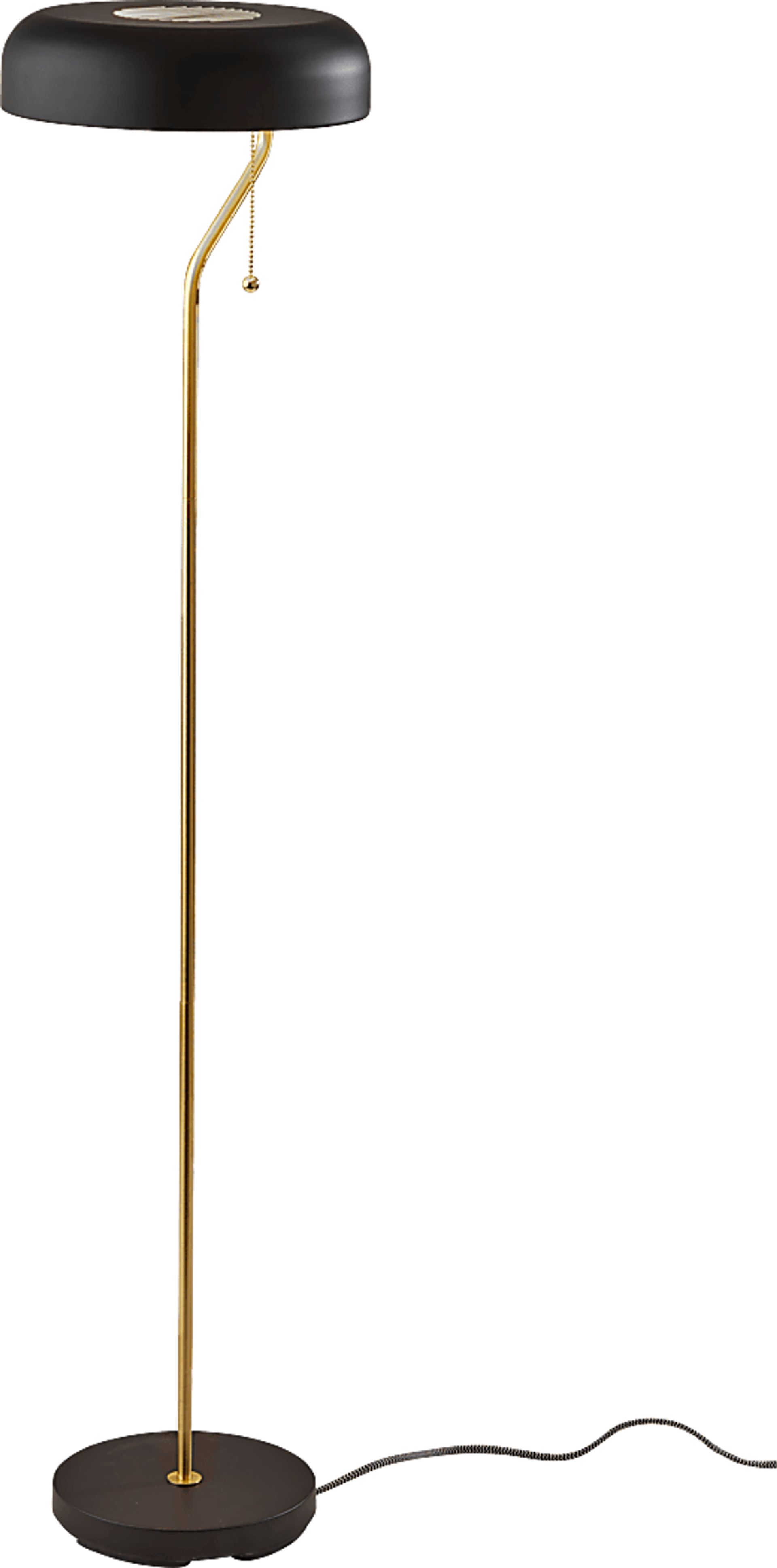 Clayton Lane Black Floor Lamp - Image 1