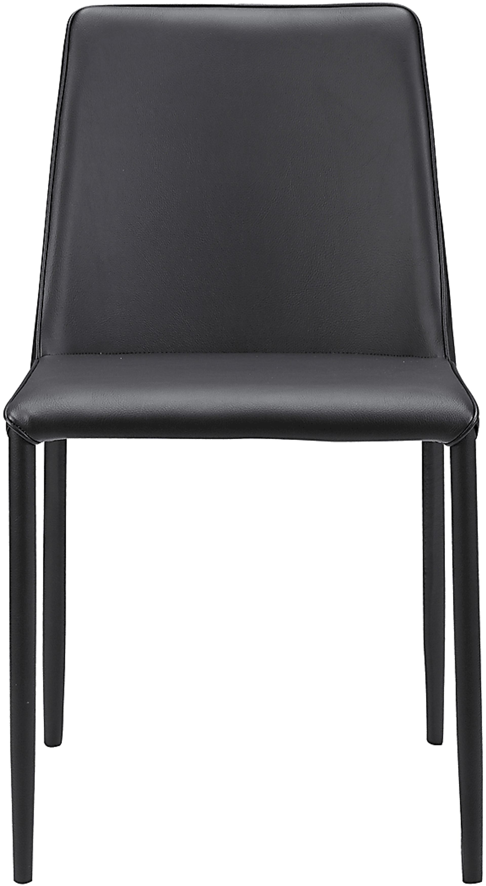 Clayx I Black Side Chair, Set of 2 - Image 2