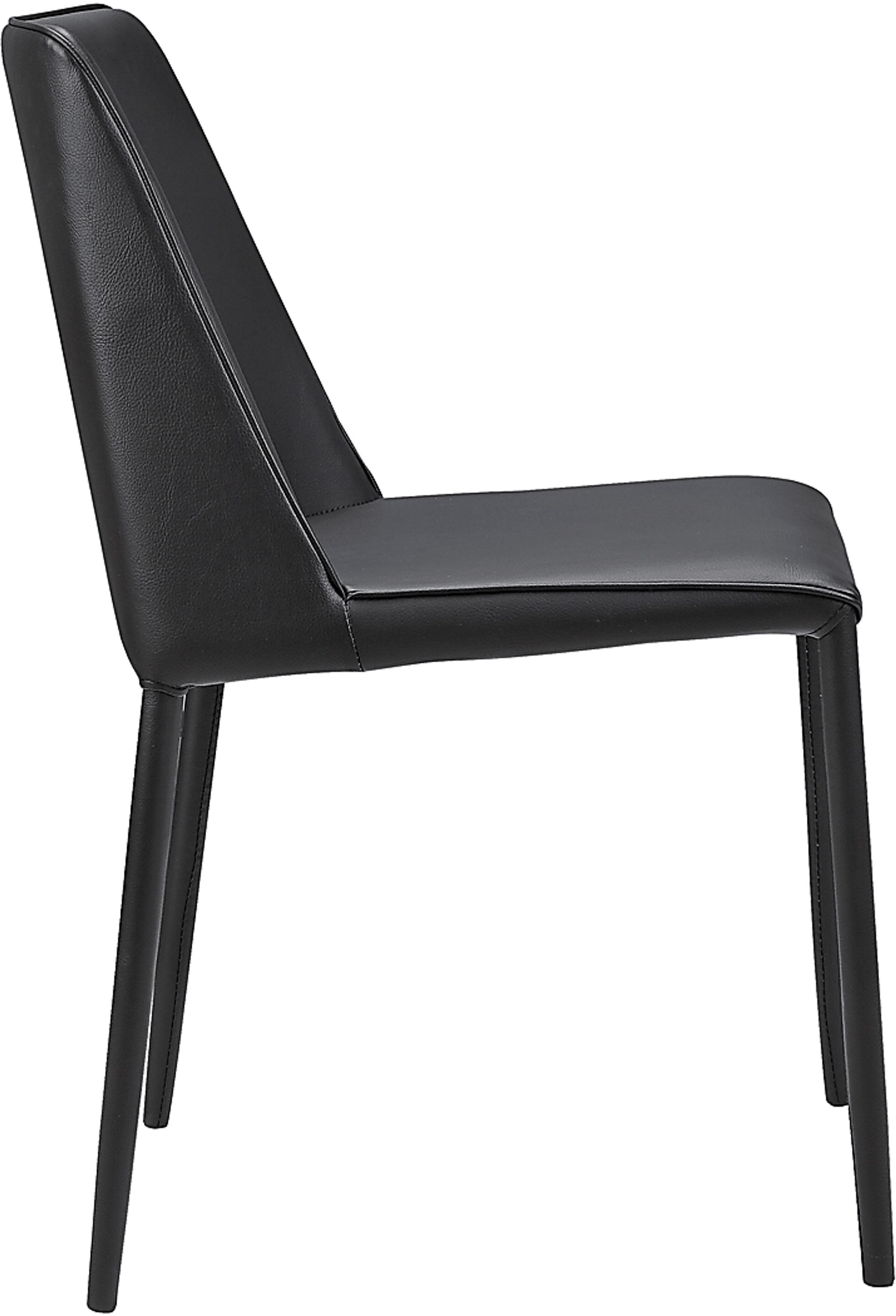 Clayx I Black Side Chair, Set of 2 - Image 3
