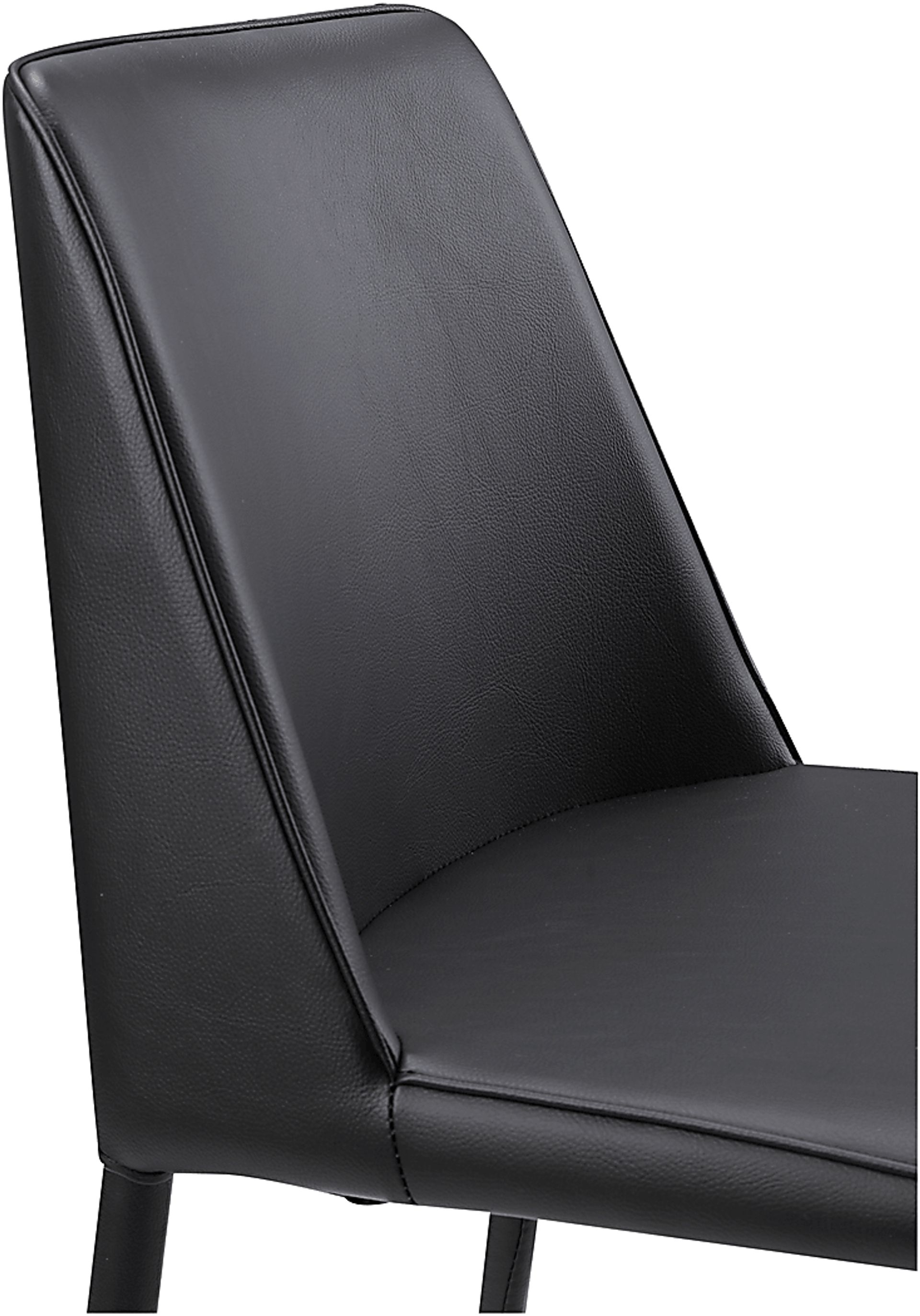 Clayx I Black Side Chair, Set of 2 - Image 5