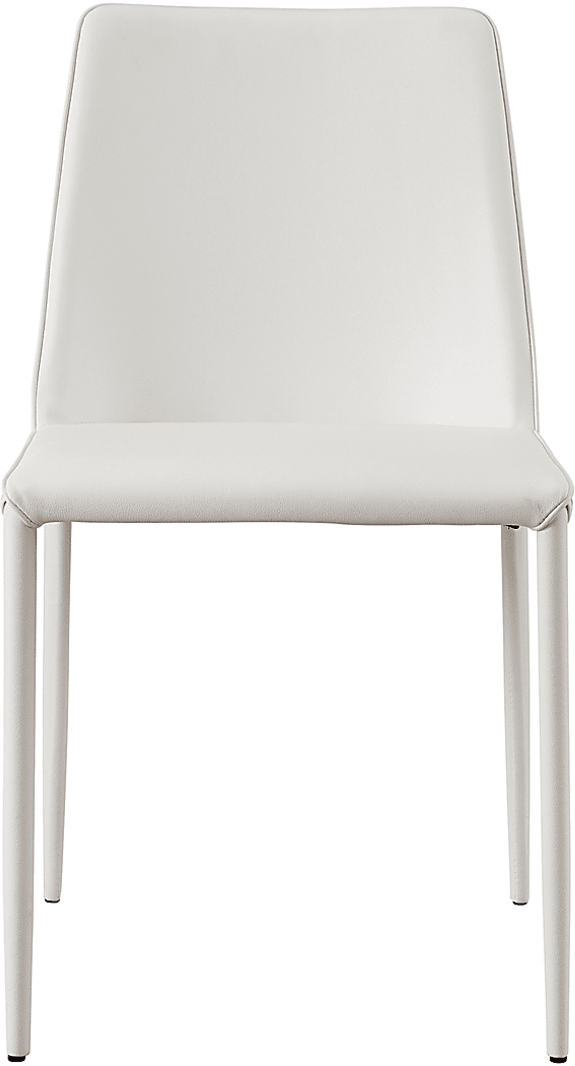 Clayx II White Side Chair, Set of 2 - Image 2