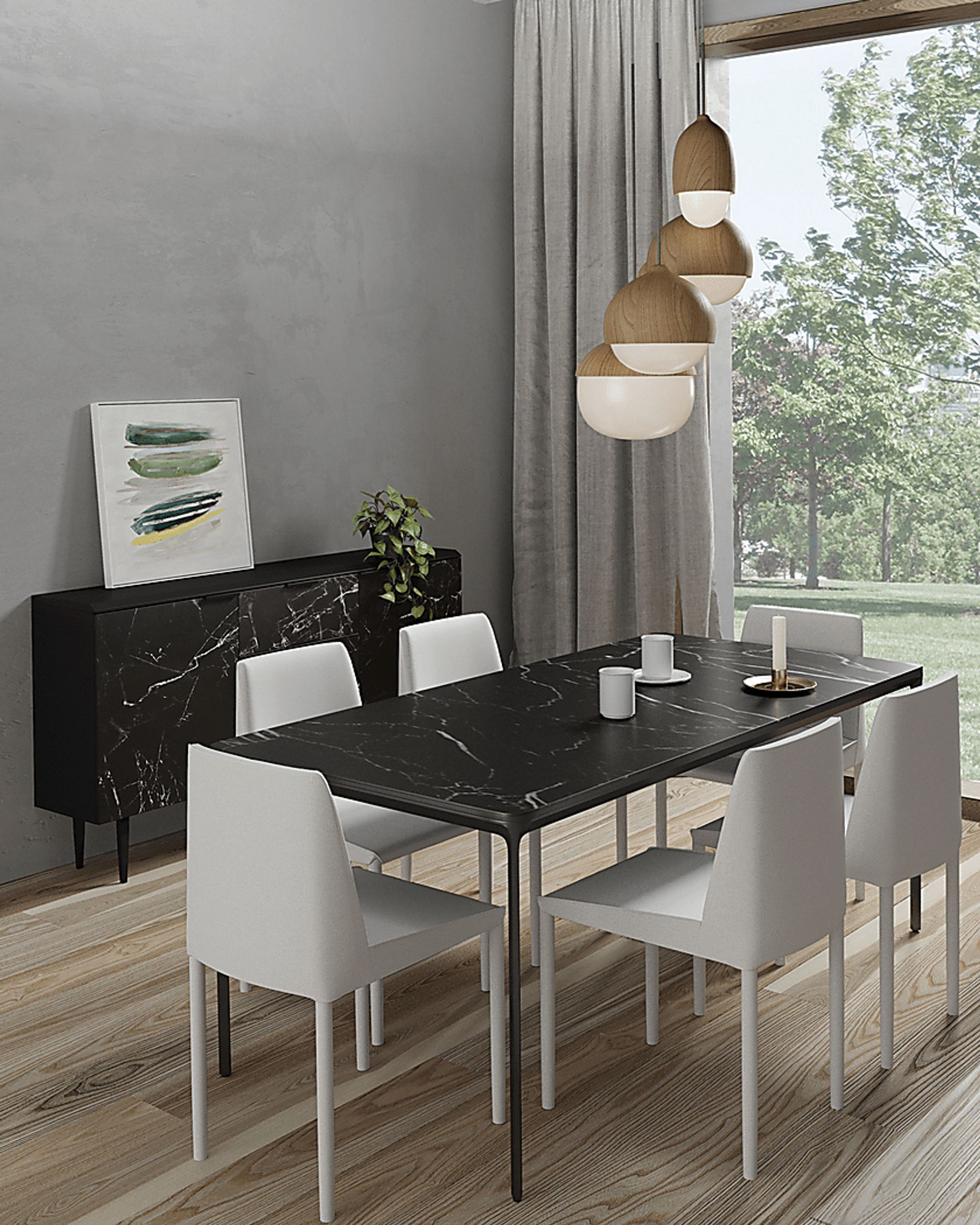 Clayx II White Side Chair, Set of 2 - Image 7