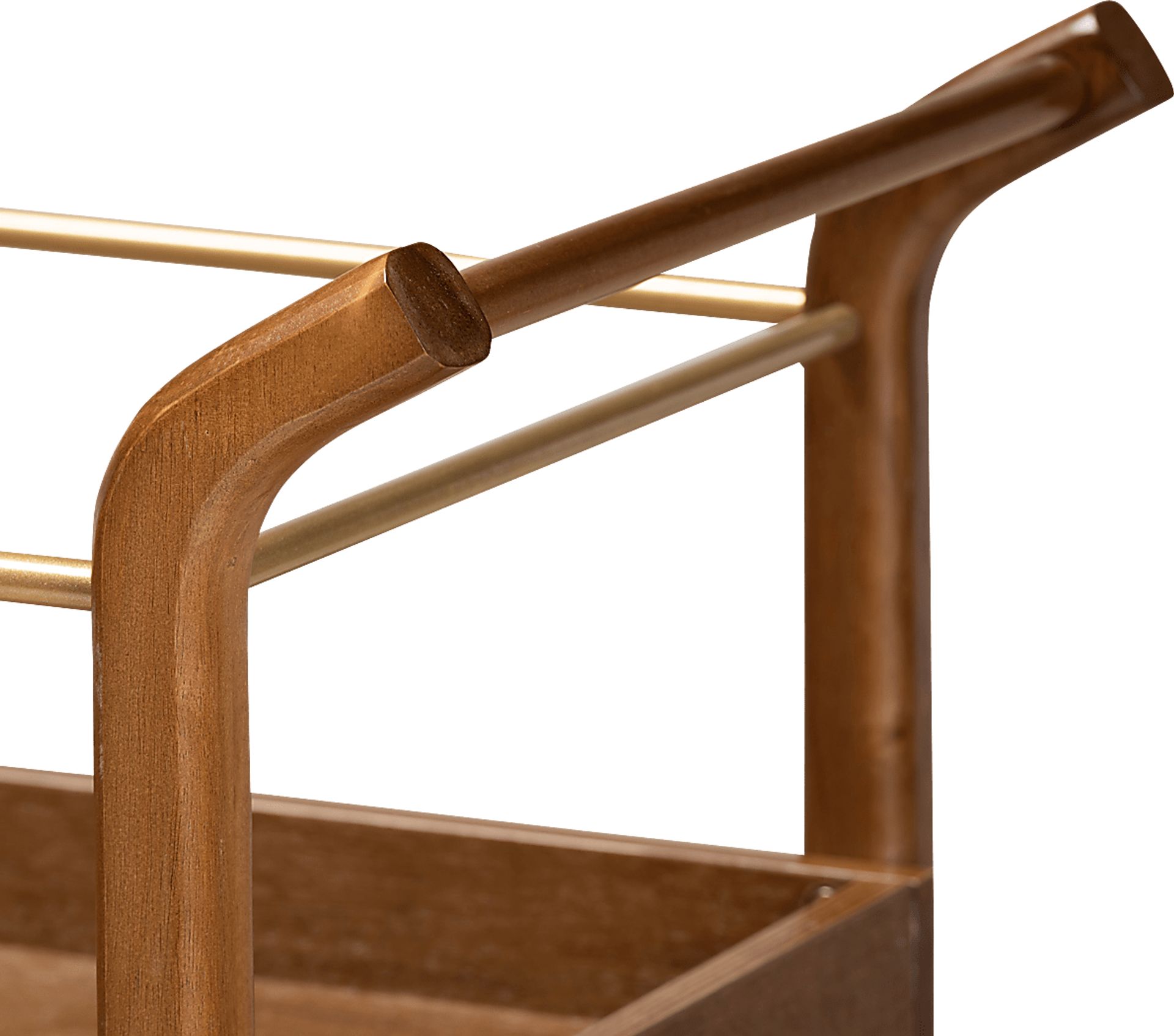 Clayytton Brown Bar Cart - Image 5