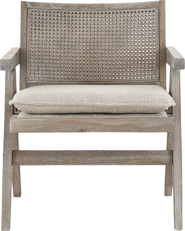 Cleanova Gray Accent Chair - Thumbnail - Image 2