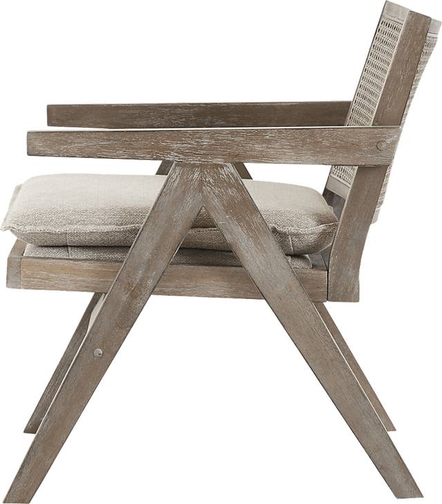Cleanova Gray Accent Chair - Thumbnail - Image 3