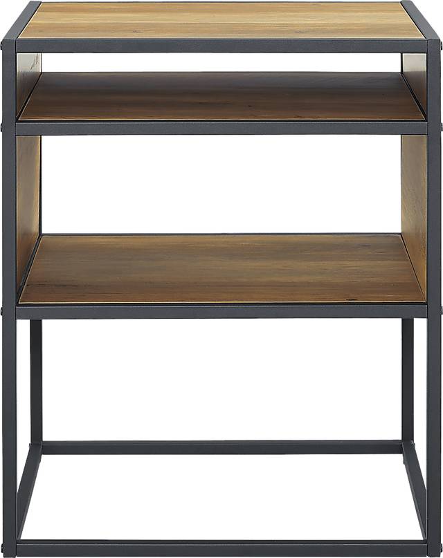 Cleaton Barnwood Side Table - Thumbnail - Image 3