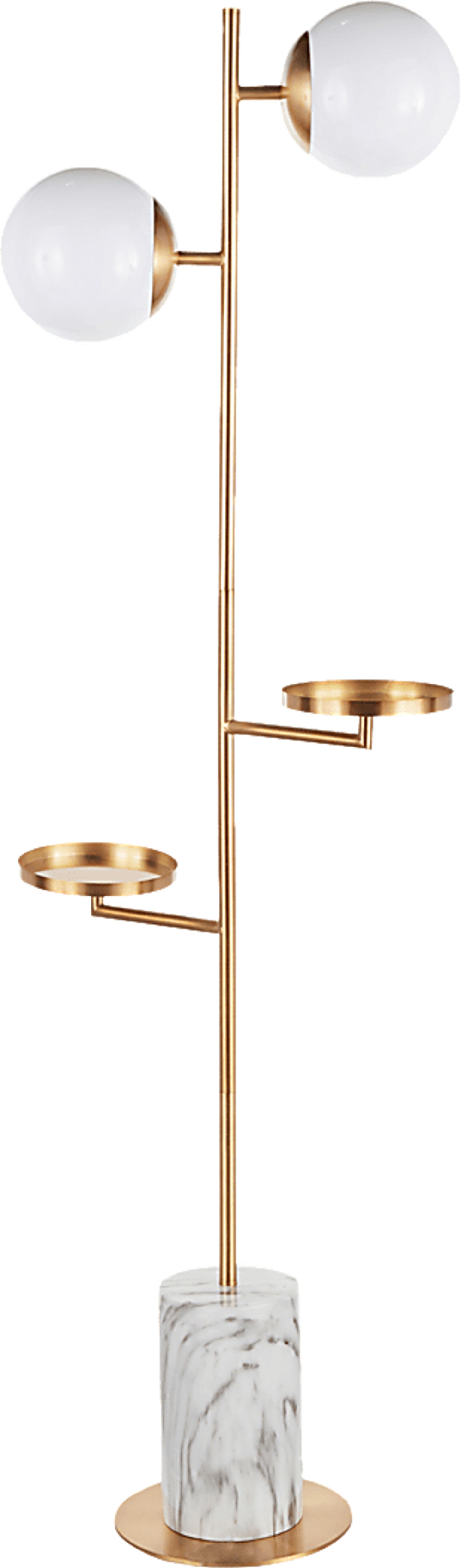 Cleburne Gold Floor Lamp - Image 5