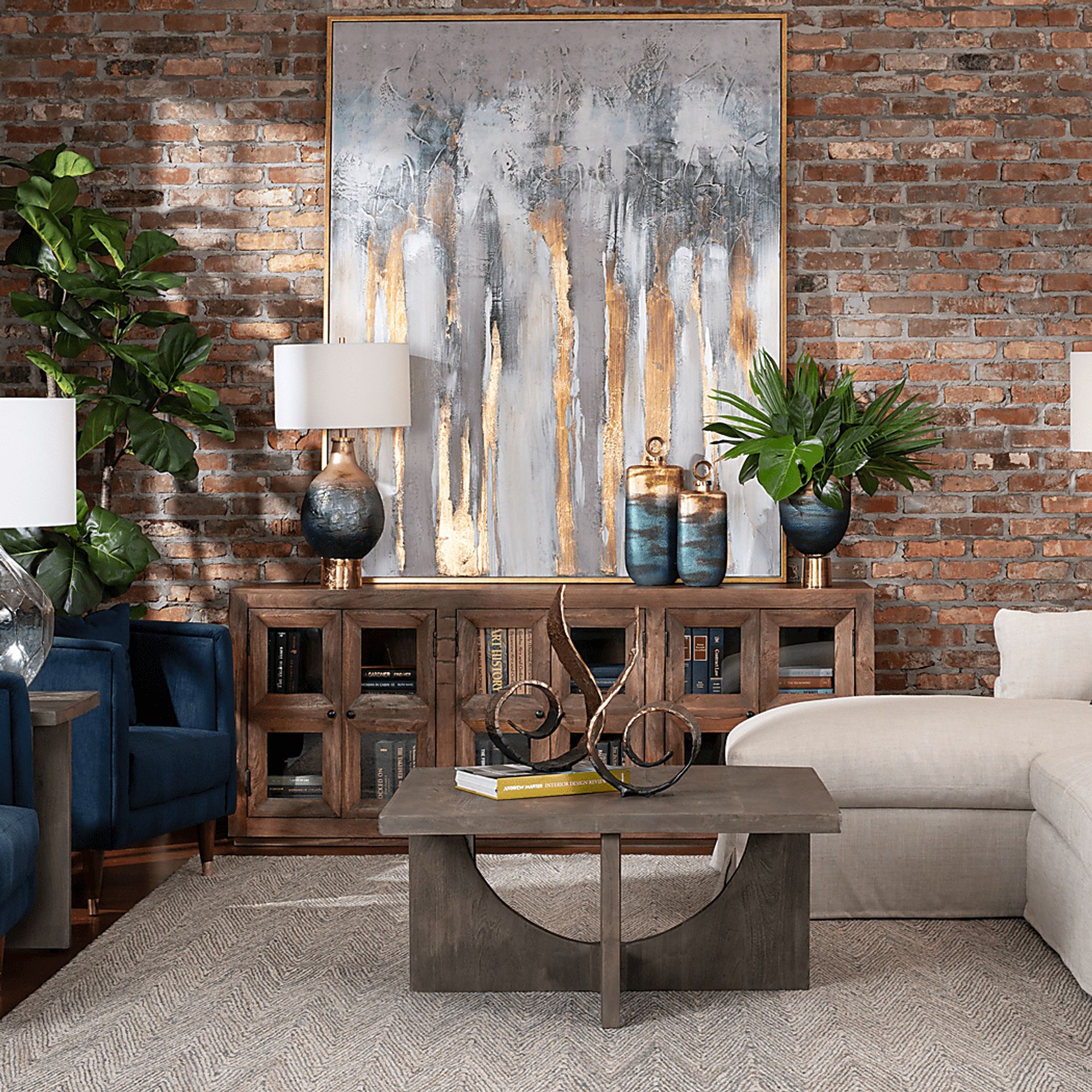 Cleggy Brown Sideboard - Image 2