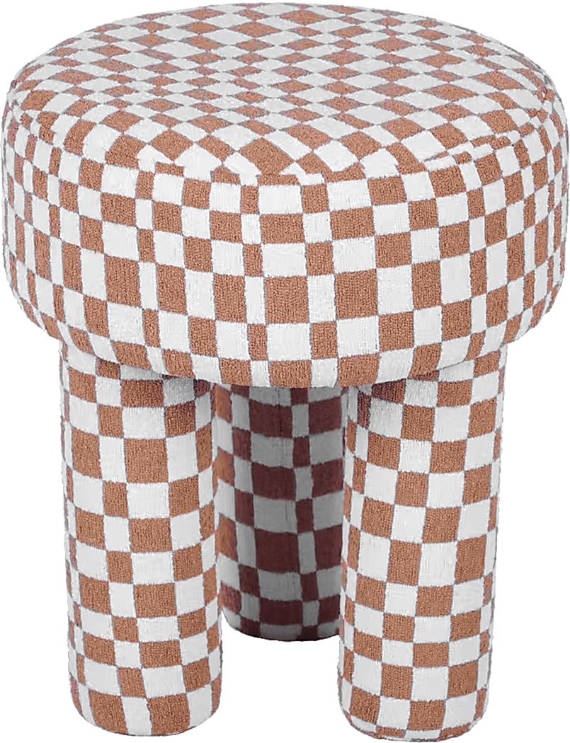 Clelia Brown Stool