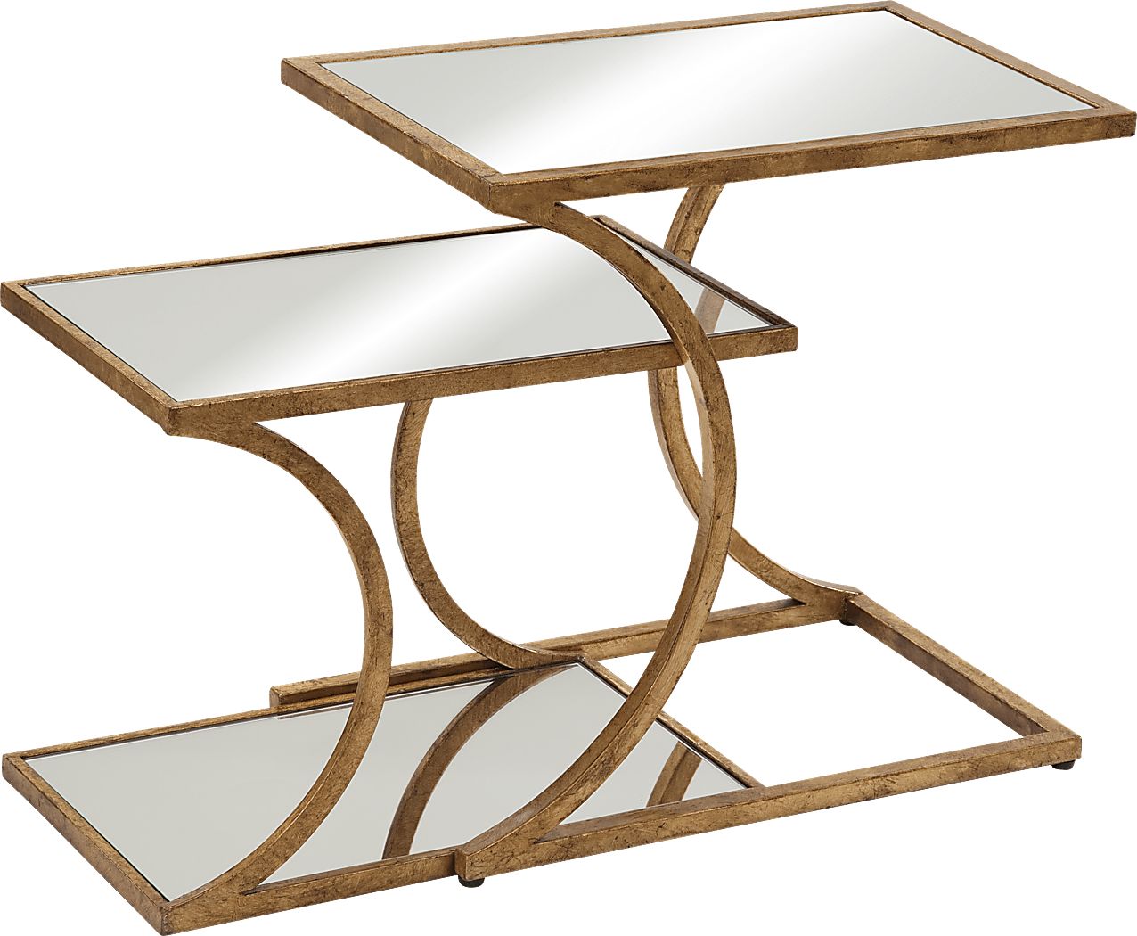 Clem Gold Nesting Tables Rooms To Go