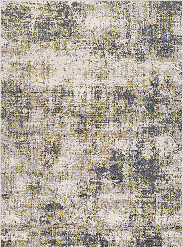 Clemar Yellow 6'7 x 9' Rug - Thumbnail - Image 1