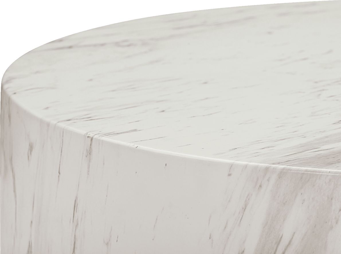 Clendenen White Cocktail Table