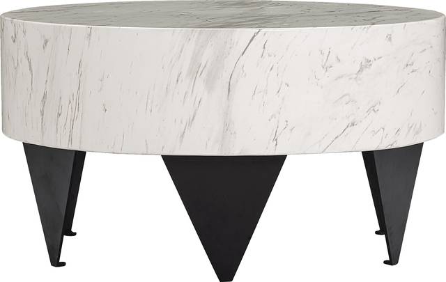 Clendenen White Cocktail Table - Thumbnail - Image 1