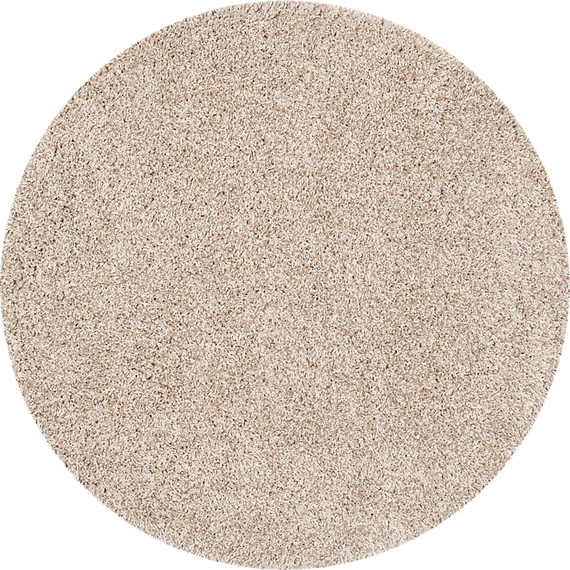 Cleona Beige 4' Round Rug - Image 1