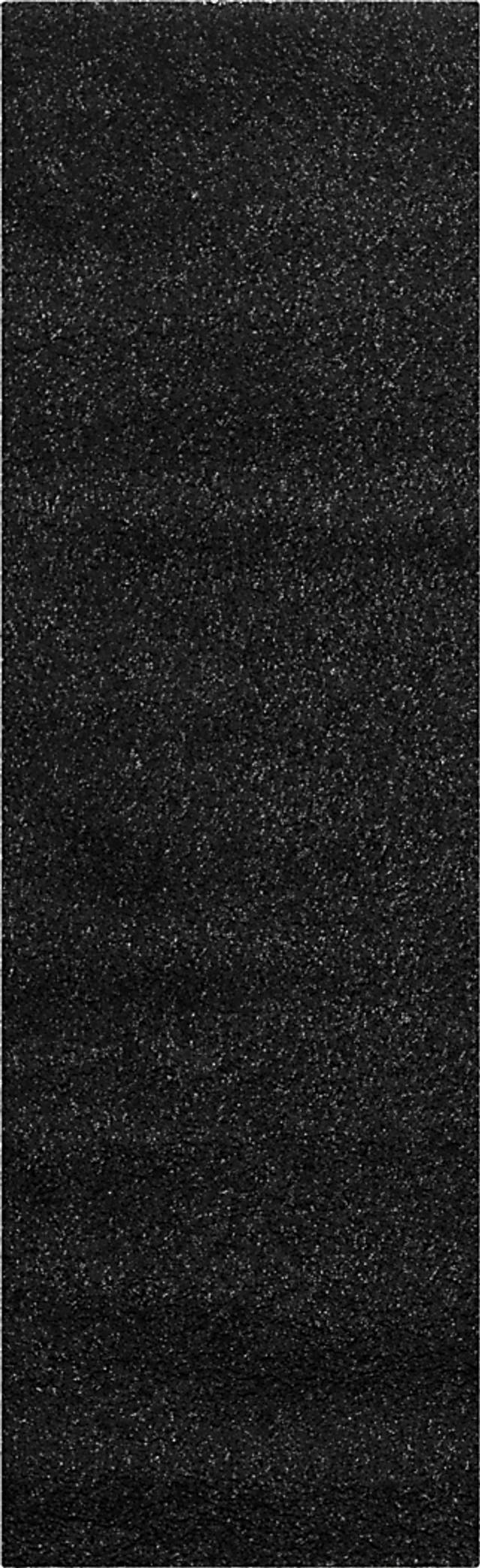 Cleona Black 2' x 7' Runner Rug - Thumbnail - Image 1