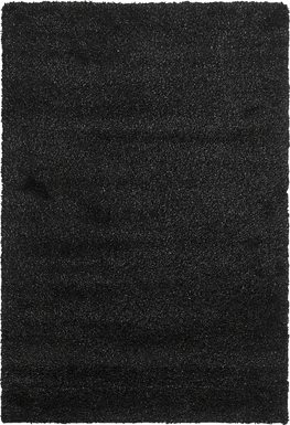 Cleona Black 4' x 6' Rug