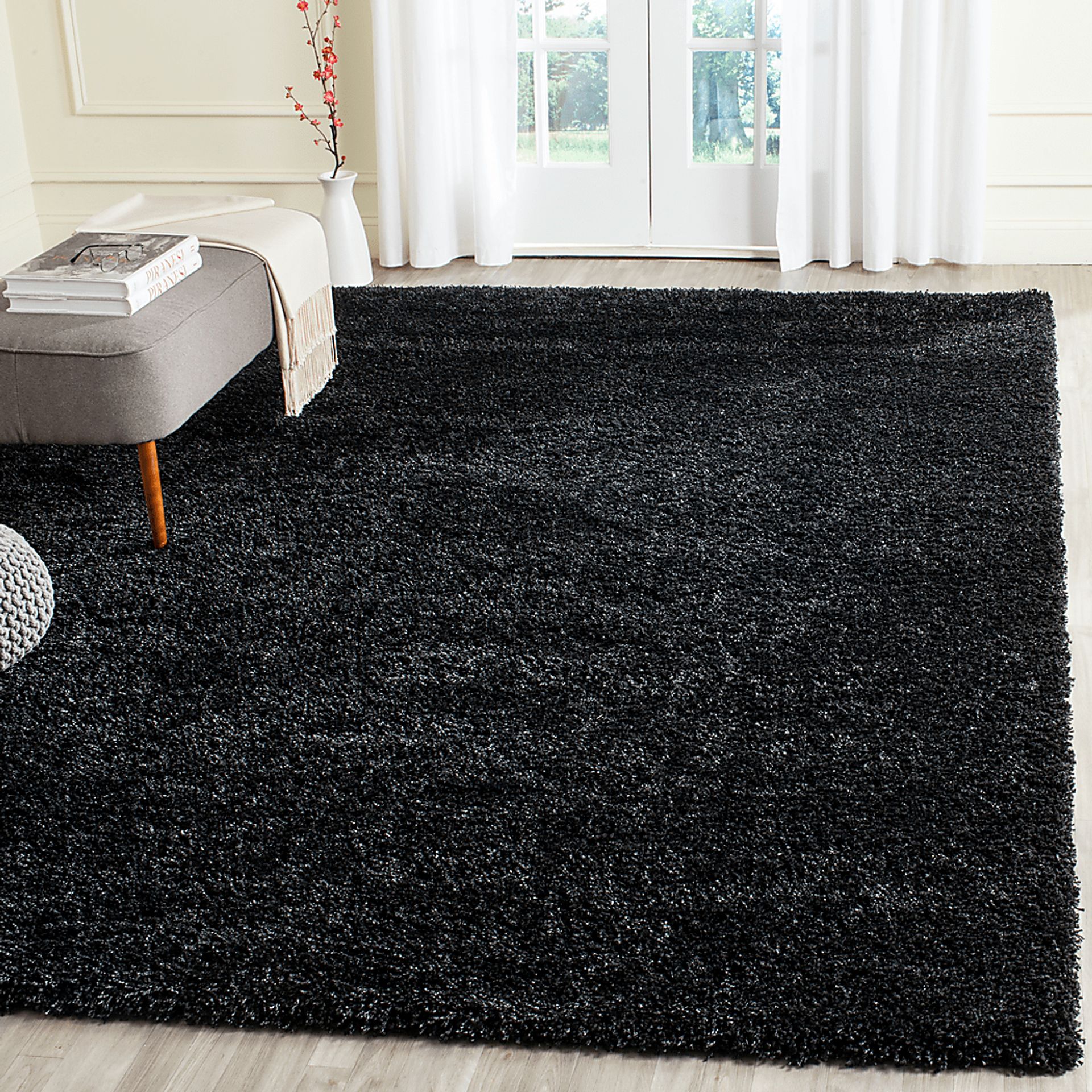Cleona Black 8' x 10' Rug - Image 4