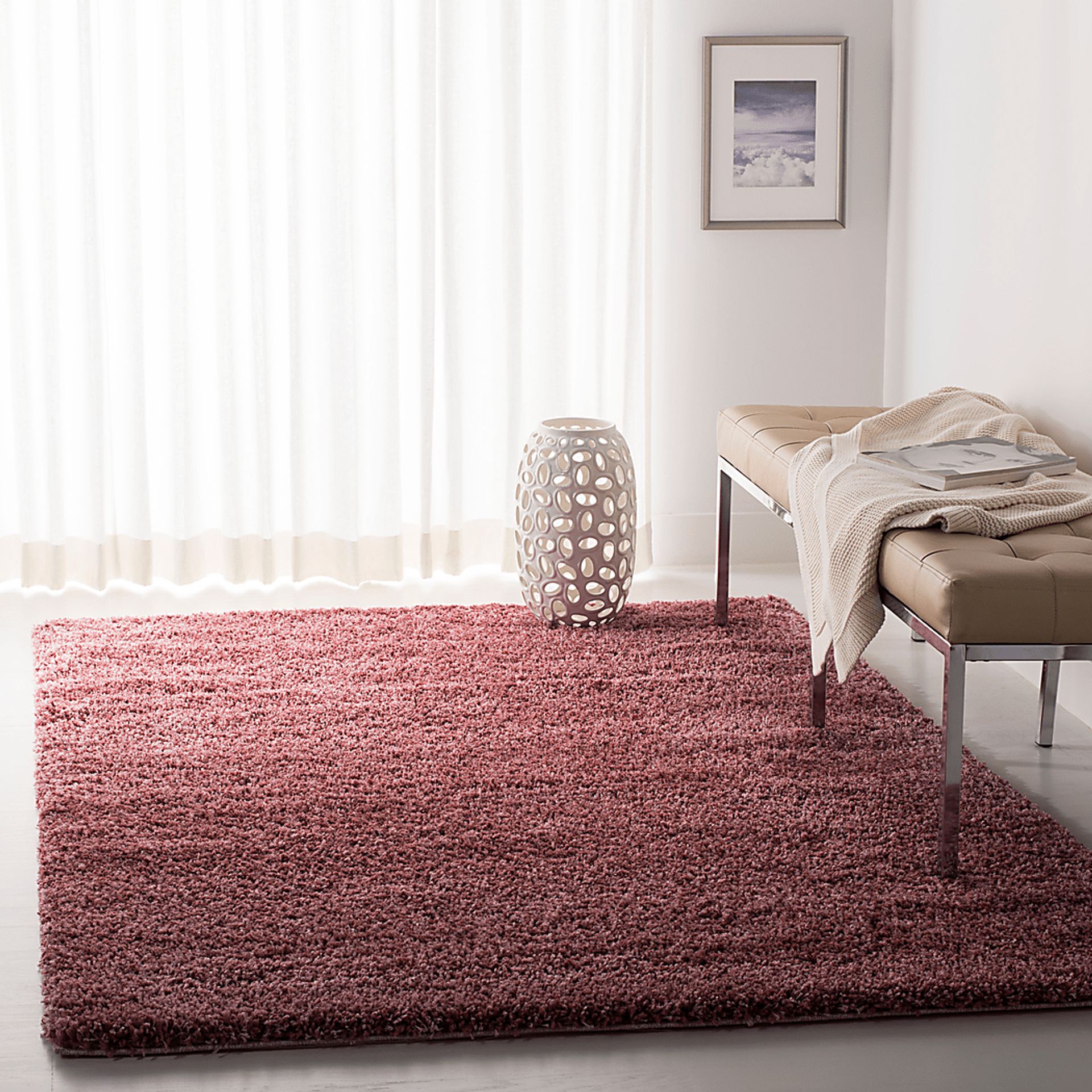 Cleona Cardinal 5'3 x 7'6 Rug - Image 4