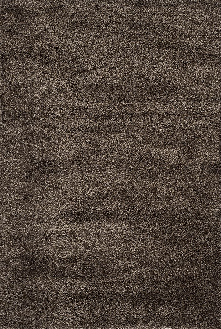 Cleona Dark Brown 4' x 6' Rug