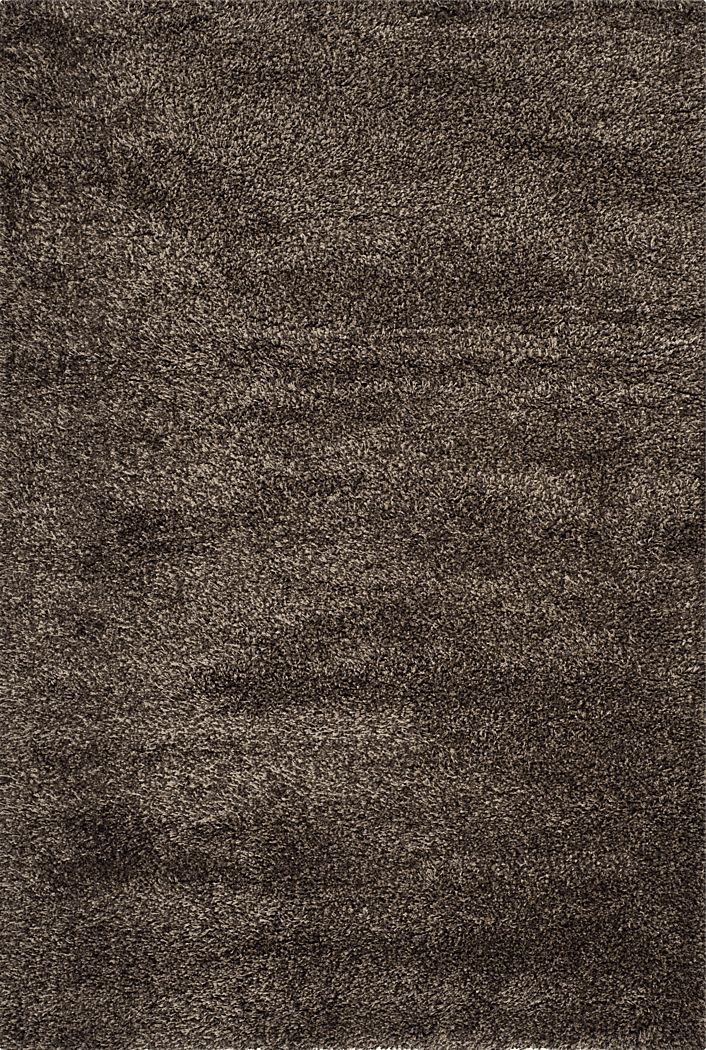 Cleona Dark Brown 5'3 x 7'6 Rug