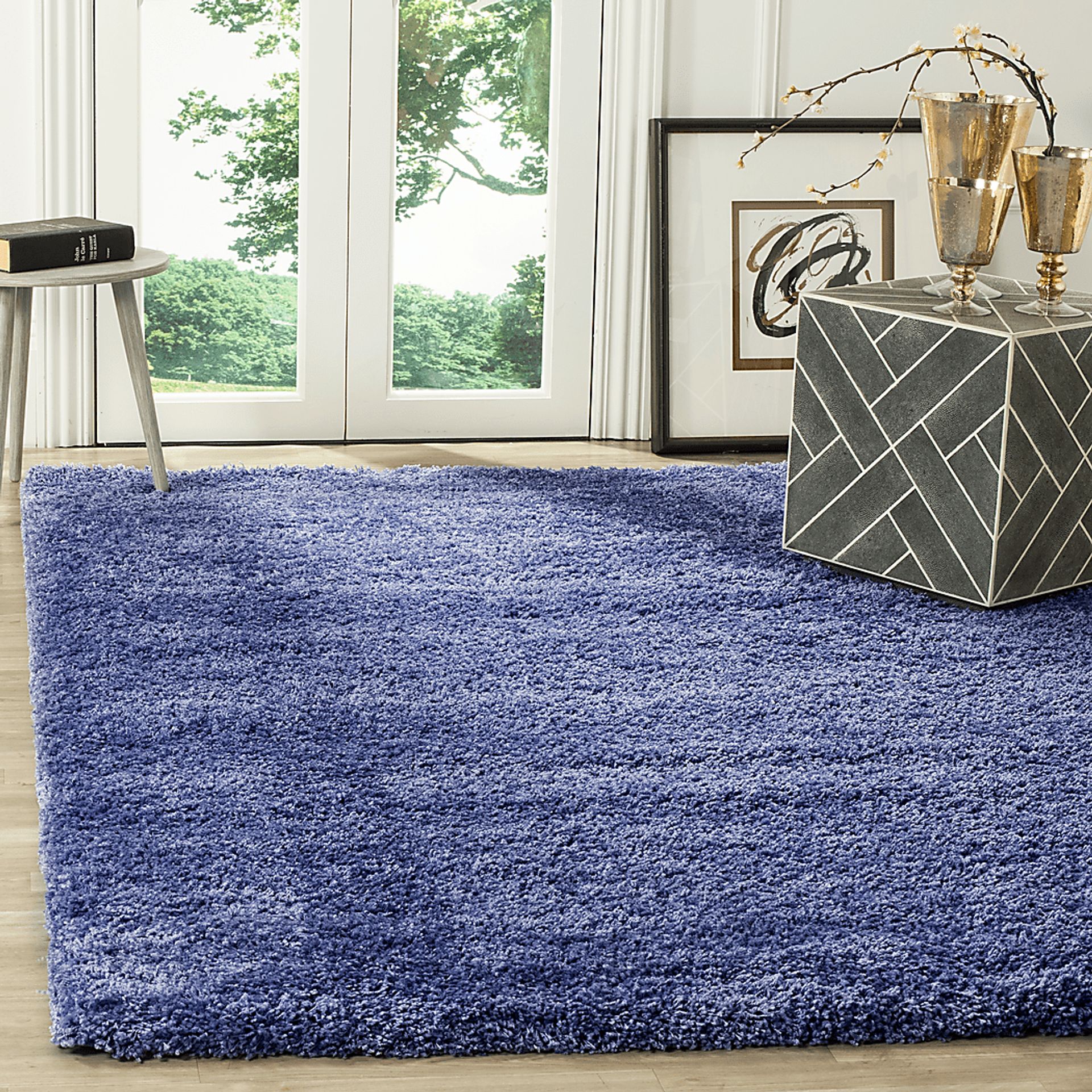 Cleona Denim 5'3 x 7'6 Rug - Image 4