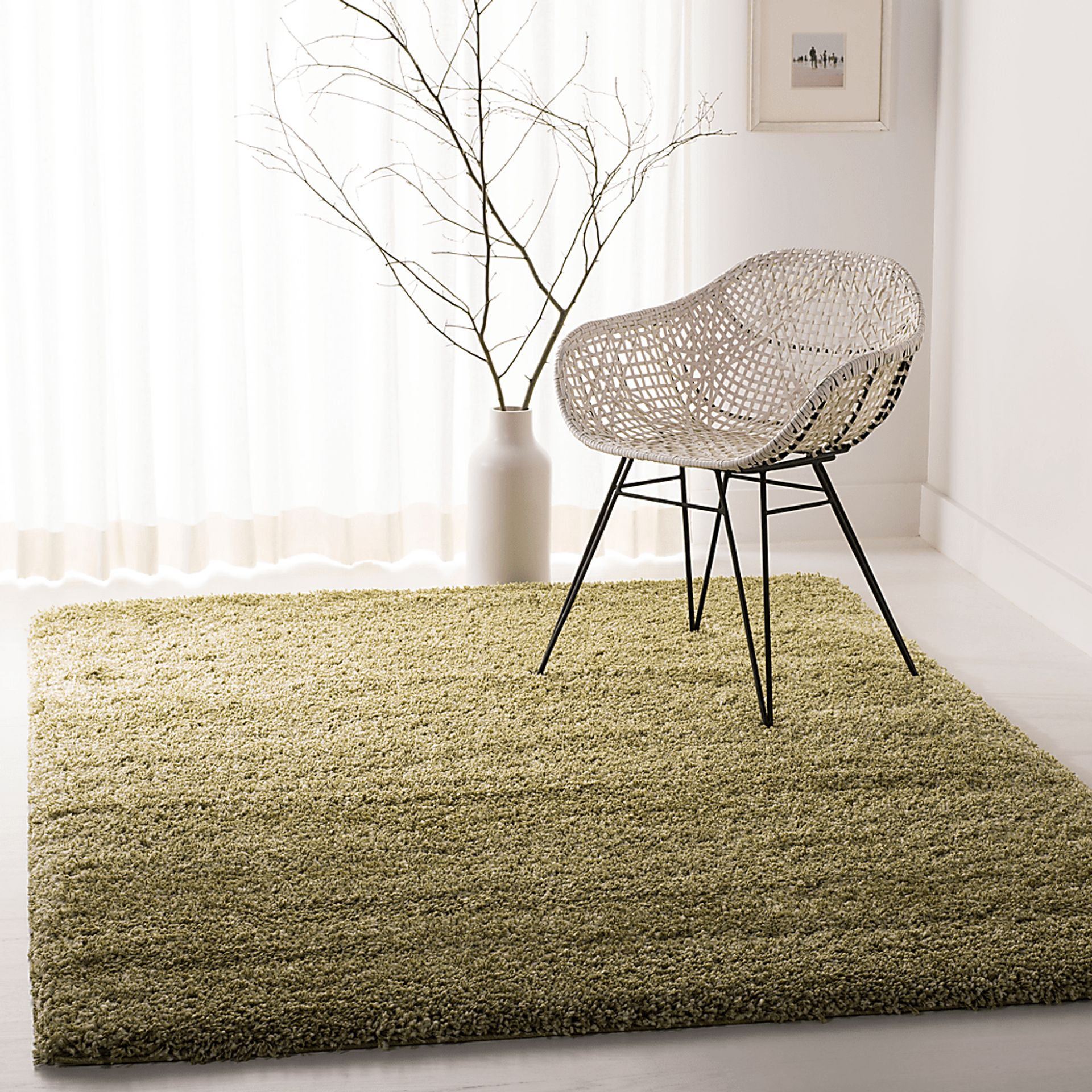 Cleona Green 5'3 x 7'6 Rug - Image 3
