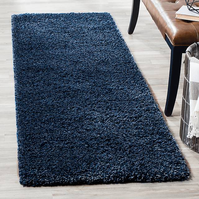 Cleona Navy 2' x 7' Runner Rug - Thumbnail - Image 4