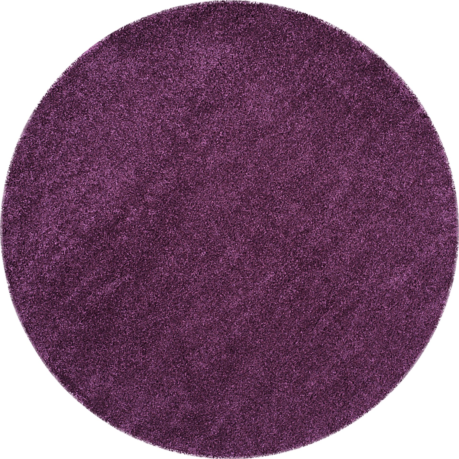 Cleona Purple 4' Round Rug - Image 1
