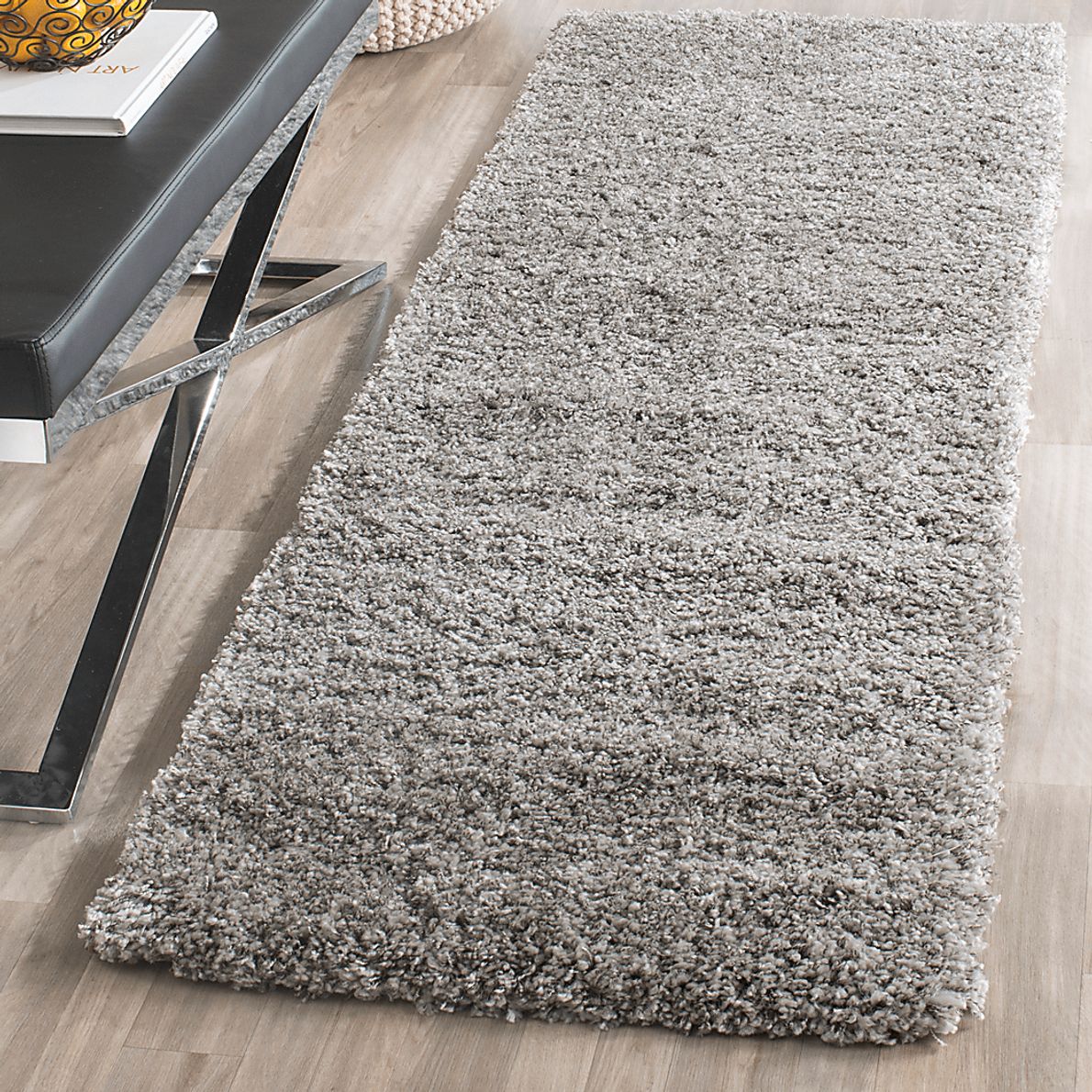 Cleona Silver 2' x 7' Runner Rug Rooms To Go