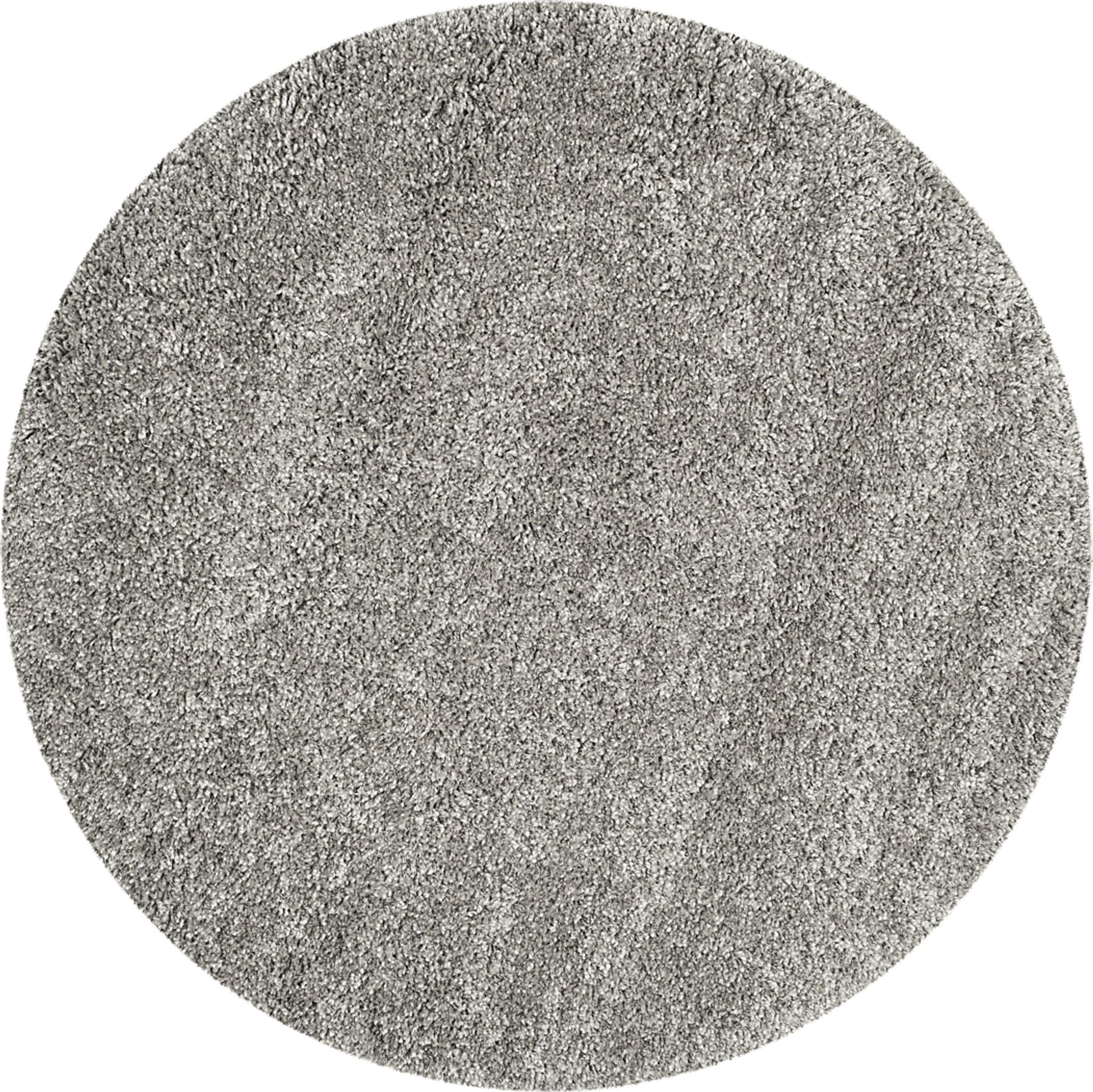 Cleona Silver 4' Round Rug - Image 1