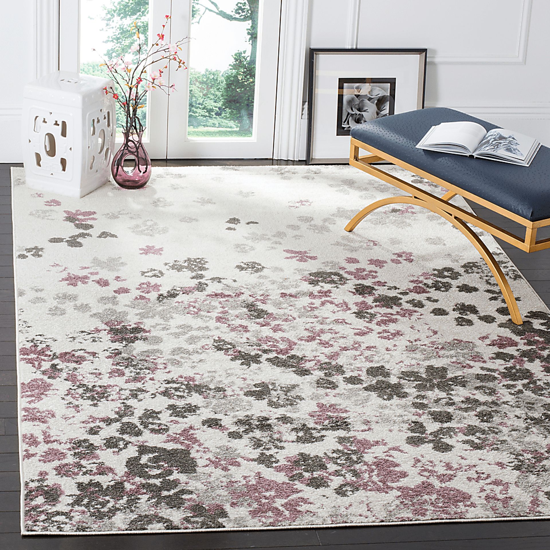 Cleora Ivory 6' x 9' Rug - Image 4