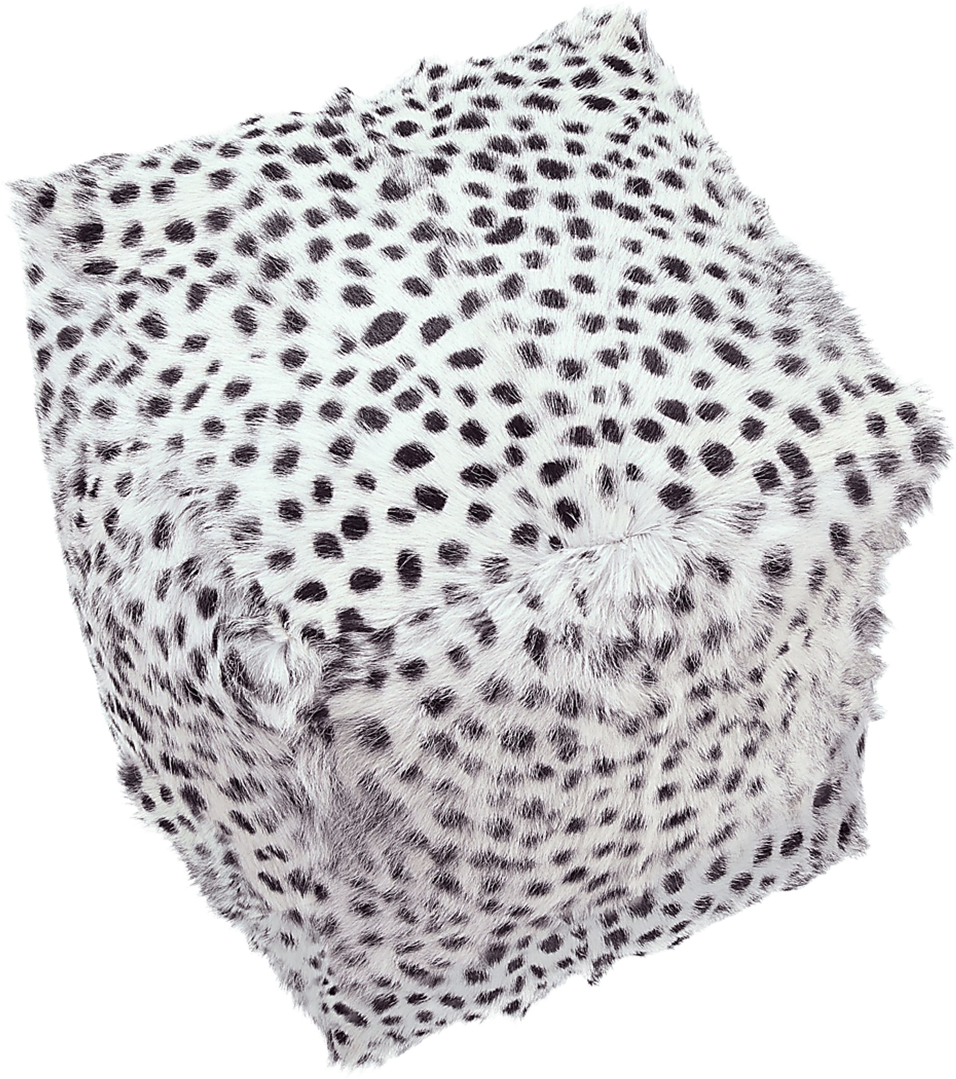 Cler Gray Pouf - Image 2
