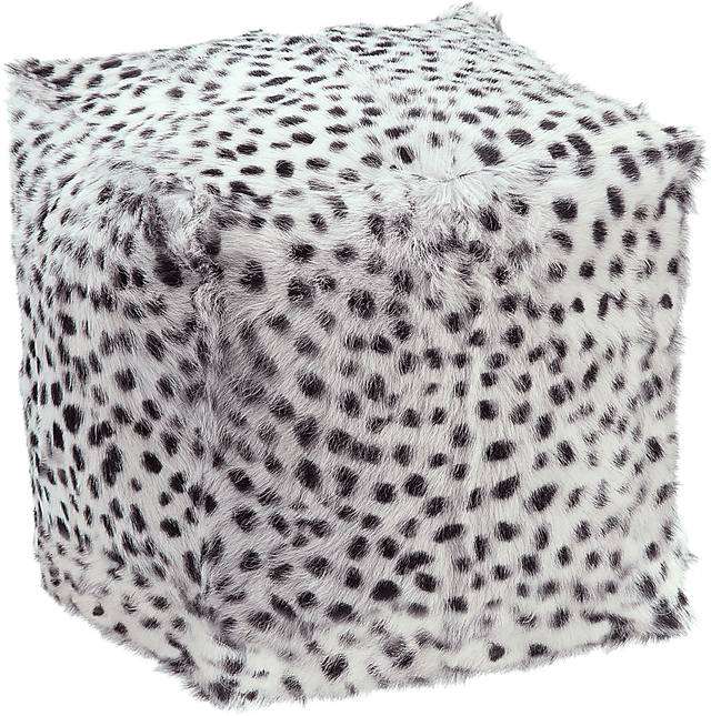 Cler Gray Pouf - Thumbnail - Image 1