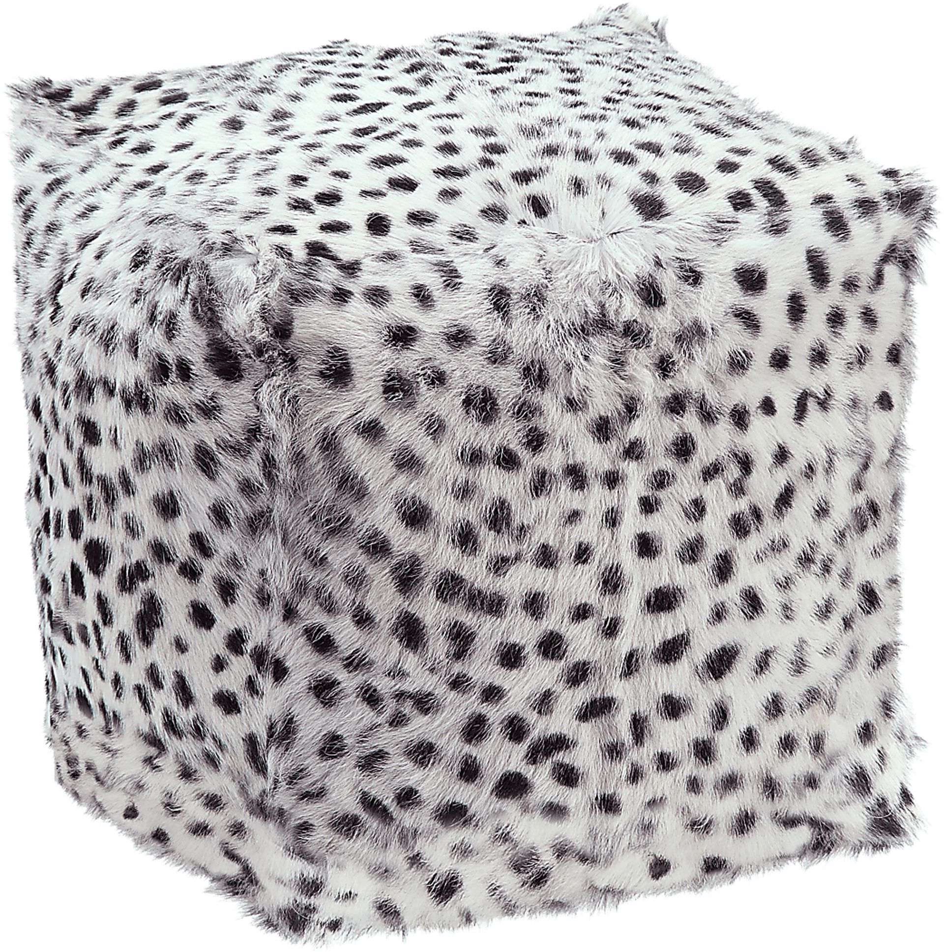 Cler Gray Pouf - Image 1
