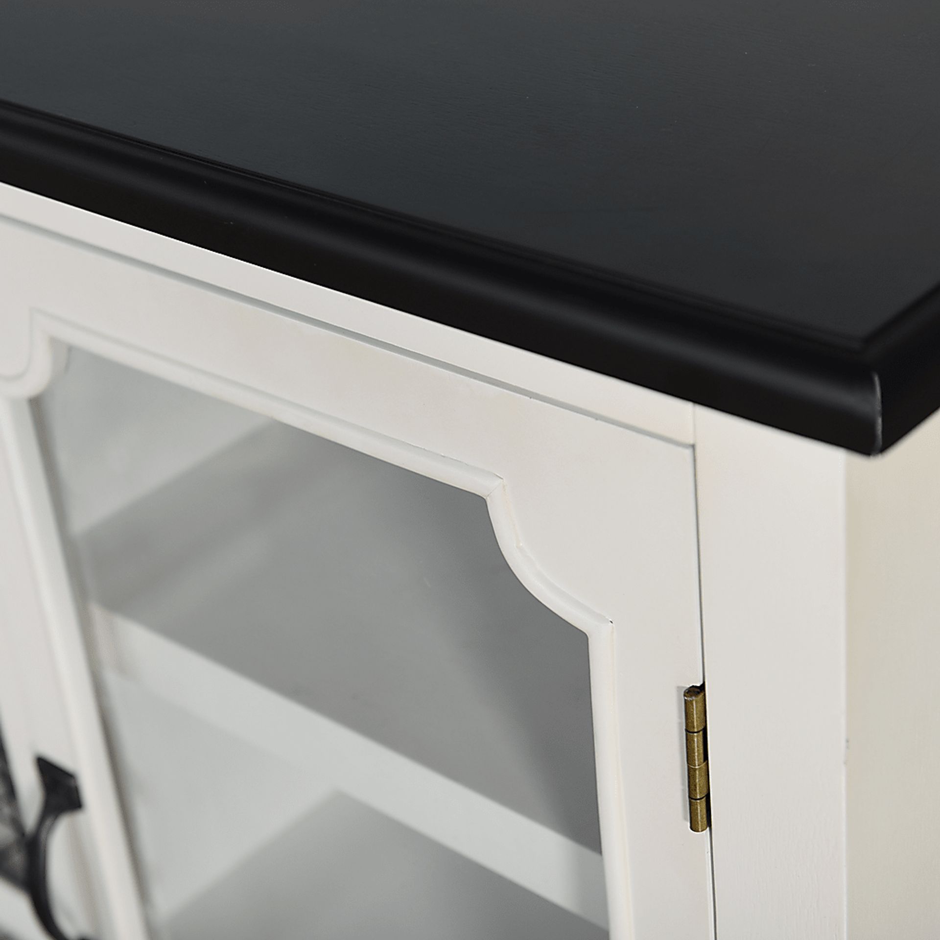 Clerya White Credenza - Image 2