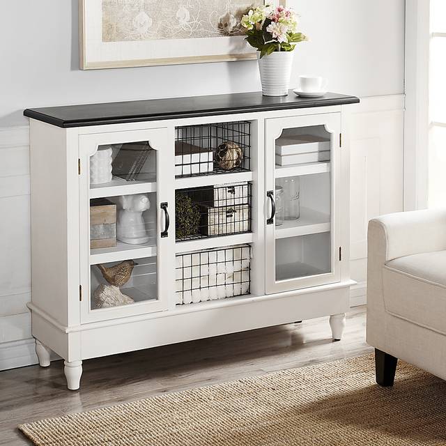 Clerya White Credenza - Thumbnail - Image 4