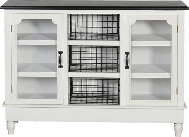 Clerya White Credenza - Thumbnail - Image 5