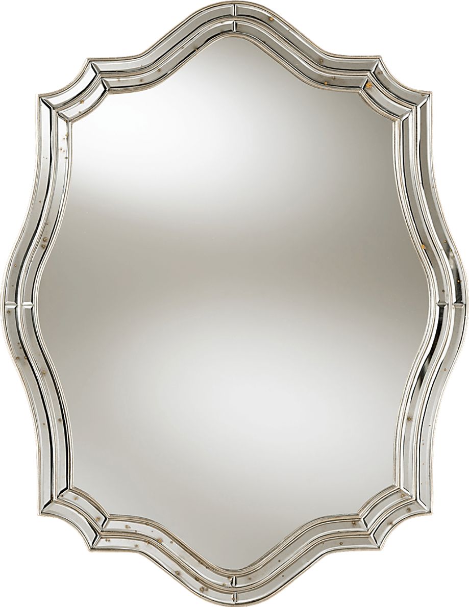 Cleve Silver Mirror
