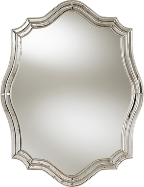 Cleve Silver Mirror